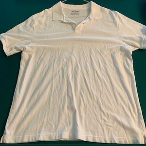 XL polo light blue & red